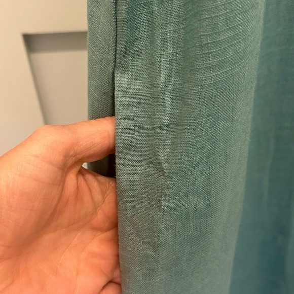 RW&Co linen blend shift dress. Size Med. Sea Green. NWT - Picture 4 of 7